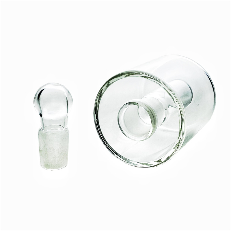 

Glass hookah bong qtip iso jar container smoke pot oil storage cleaning GB003