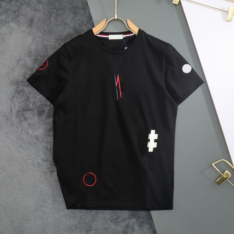 

mens designer t shirt clothes palms designer shirts women t shirts Fashion spray paint graffiti couple short sleeves high street loose Tide brand Crew Neck Letter