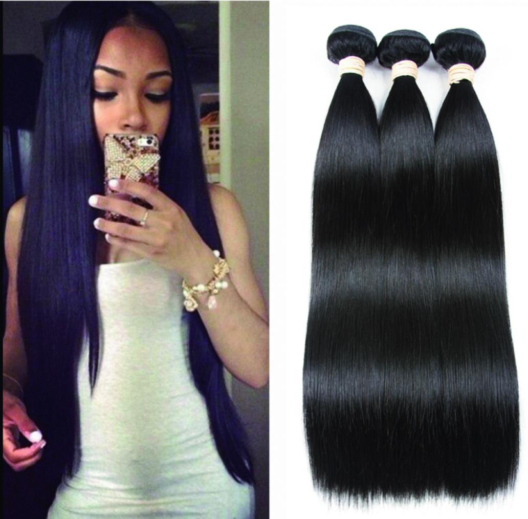 

Msjoli Loose Wave Body Wave Straight Hair Brazilian Hair Three Bundles Peruvian Virgin Human Hair Malaysian Indian Mink 9A Grade M2472853, Natural color