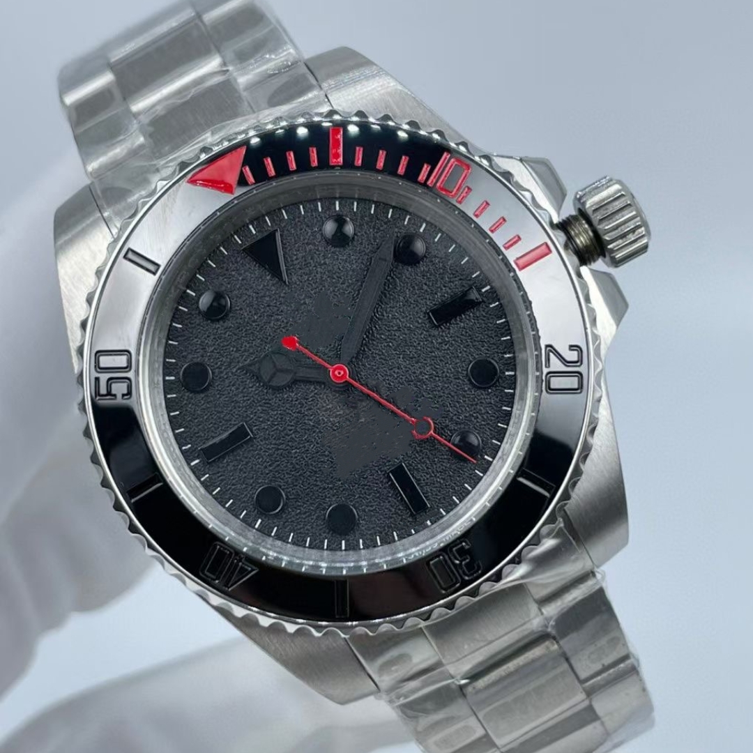 

mens watch designer luxury watches business high quality 40mm Automatic sapphire 2813 Movement 904L Stainless Steel watch strap Green black dial waterproof DHgate, Box