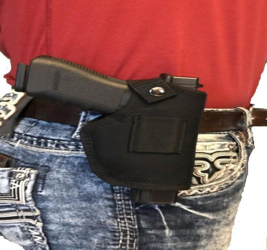 

The Ultimate OWB Carry Belt Clip New Tactical Nylon Outdoor Gun Holster For HiPoint 40453614313, Black