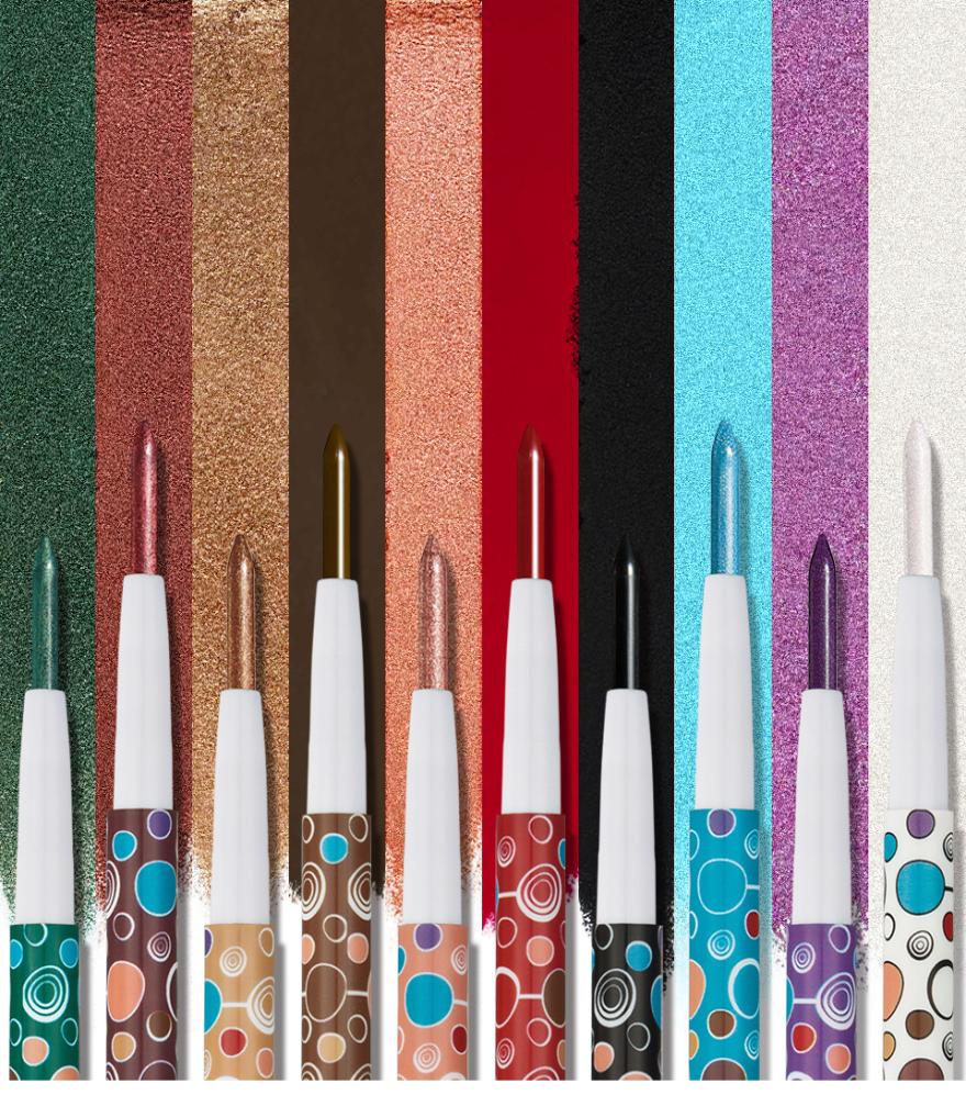 

HUAMIANL High lighter Eyeshadow Pencil Cosmetic Glitter Shimmer Matte Eye Shadow Eyeliner Pen Makeup Eyeliner Gift6839000, Sky blue