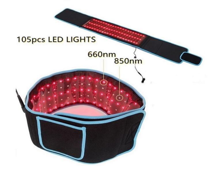 

Red Light Infrared Physical Therapy Belt LLLT Lipolysis Body Shaping Sculpting Pain Relief 660nm 850nm Lipo Laser Led Waist Belts 6329648