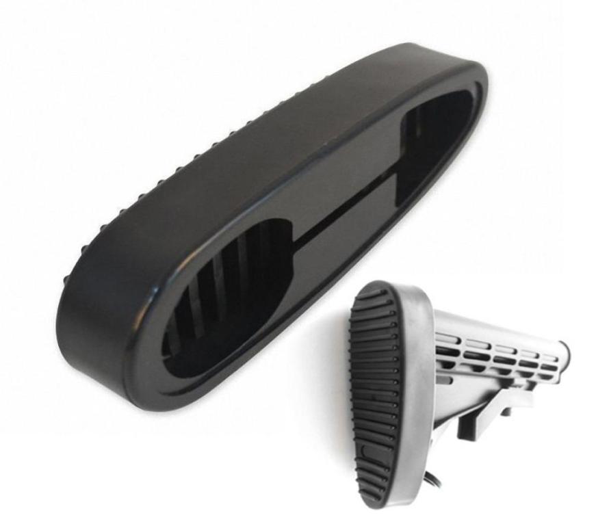 

airsoft M4 M16 ar 15 accessories tactical Non Slip Rubber Buttpad recoil pad for pistol stock hunting shooting9209491, Black