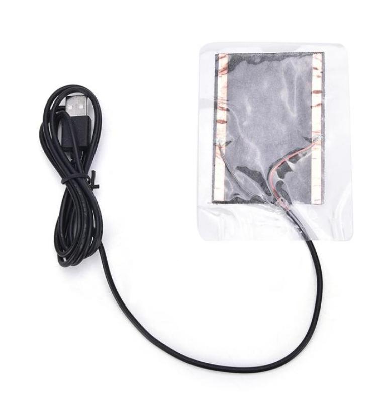 

Ski Gloves USB Heated Socks Carbon Fiber Pads Electric Insoles Winter Warm Arm Hands Waist5692769, Red