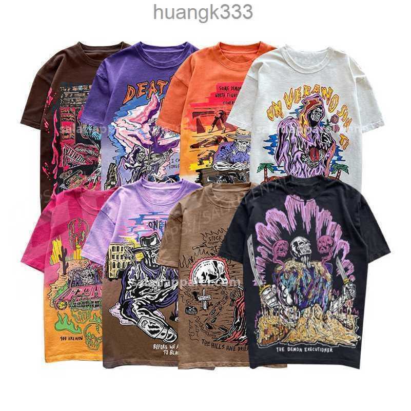 

Salati Customized Crew Neck Heavy 100% Cotton T Shirts Short Sleeve Heavyweight Oversized Graphic Screen Print Tshirts Mens, White