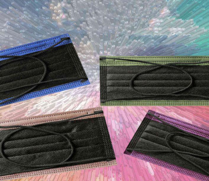 

Colorful 3layer Filter Disposable Face Mask Nonwoven Mouth Masks Pm25 Anti Pollution Antidust Unisex Protective Safety2358787