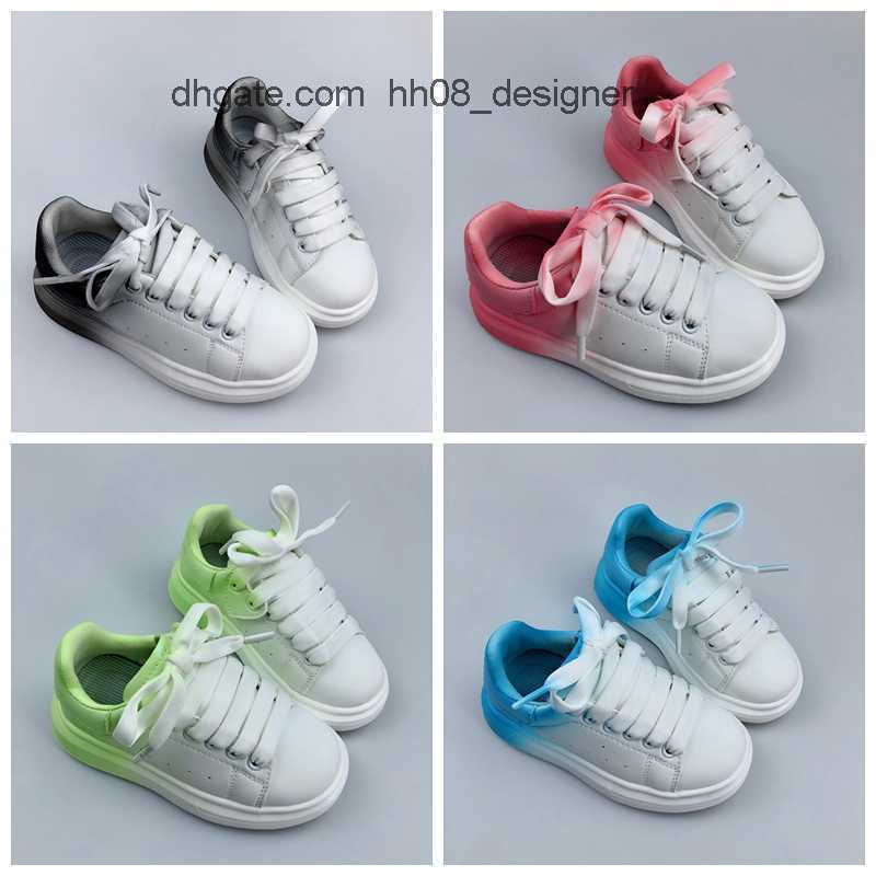

Gradient K 2023 designer quality Kids Basketball Shoes boys and girls alexander¡mcqueen¡mc queens Shoes Game Royal Sneakers Pink blue gray fluorescent, #6