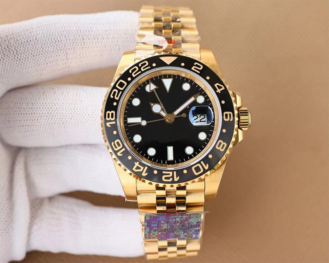 

Men's Watch Designer Watch Ceramic Dial Automatic Mechanical Fashion Classic Stainless Steel Waterproof Luminous Sapphire Watch, Sapphire glass