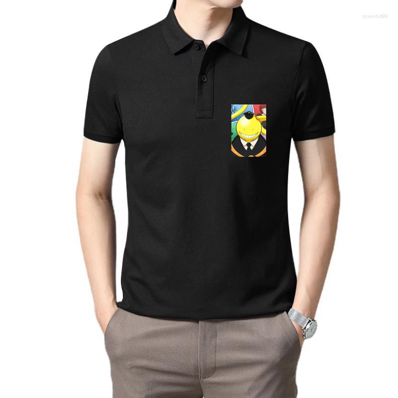 

Men's Polos Assassination Classroom T Shirt KORO SENSEI T-Shirt Print Cotton Tee Man Fashion Plus Size Tshirt, Yellow 15