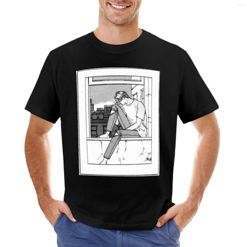 

Men' Polos Banana Fish: Ash (Dawn) T-Shirt Graphics T Shirt Boys White Shirts T-shirts Man Sweat Black For Men