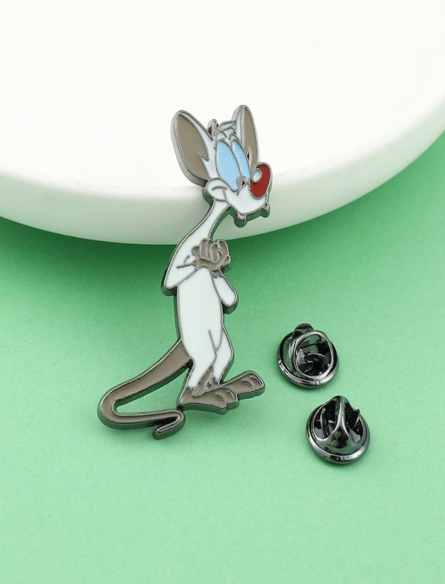 

Novelty Cute Mouse Funny Enamel Pins for Clothes Badges on Backpack Lapel Pin Decoration Anime Jewelry Accessories Gifts1831026, Red