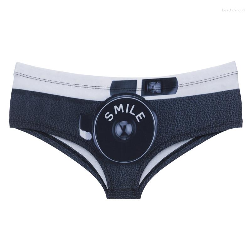 

Women's Panties DeanFire Smile Camera Cartoon Print Hipster Underwear Super Soft Kawaii Lovely Female Push Up Briefs Lingerie Thong, 41120