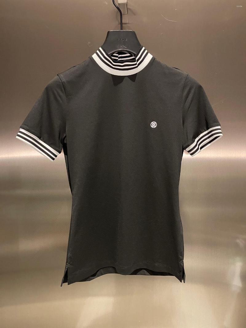

Women' T Shirts Women' Golf 2023 Summer Sunscreen Round Neck Short Sleeves High-quality Quick-dry Stretch T-Shirt Sports Tops, Black
