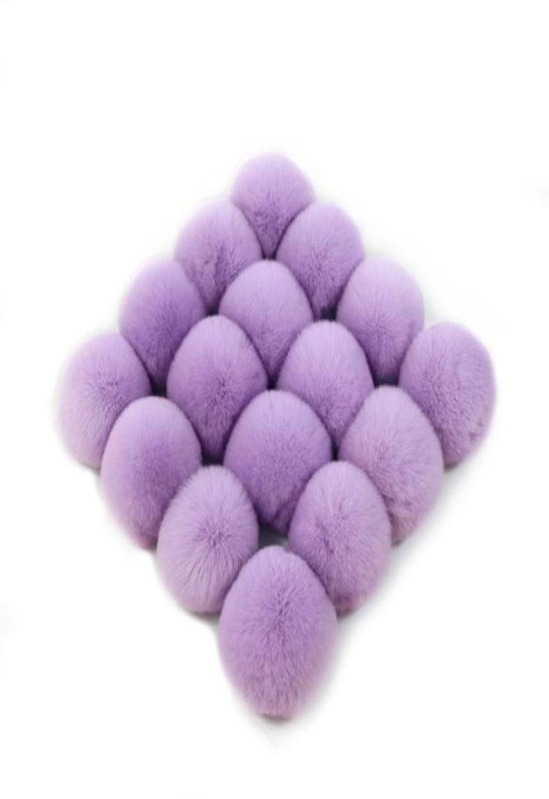 

Faux Fur pompon ball fluffy imitation RABBIT fur pompom Soft 8cm Pom Poms for DIY bobbles hair bows hoop Accessories 247 K27762771, Red