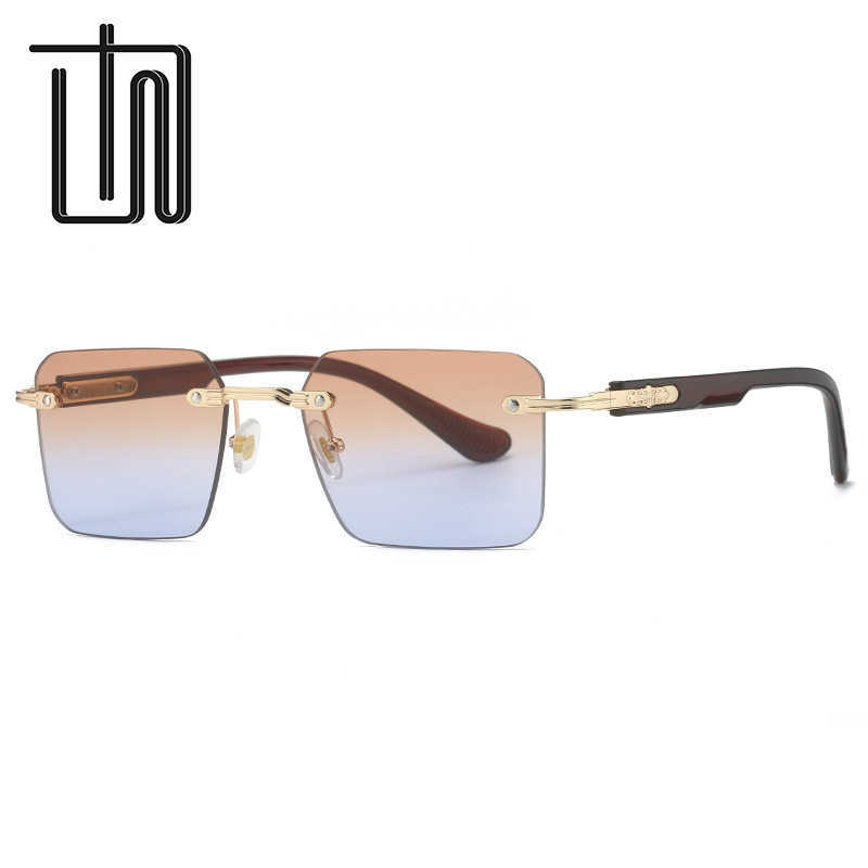 

Wholesale of sunglasses New Frameless 3022 Versatile Box Fashion Men's Sunglasses