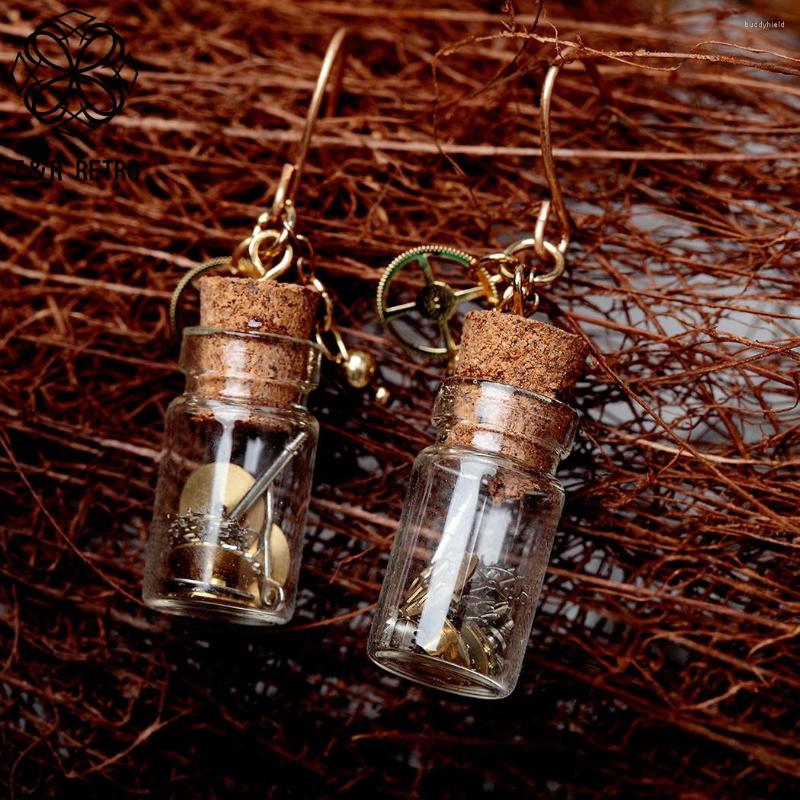 

Dangle Earrings Geometric Goth Vintage Drifting Bottle Jewelry For Women 2023 Ethnic Suspension Pendientes Accessories Stranger Things