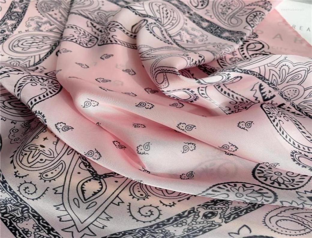 

Bow Ties Latest Fashion Paisley Silk Square Scarf Women39s Turban Headband Soft Handkerchief Shawl 6EEBow Enek225180883