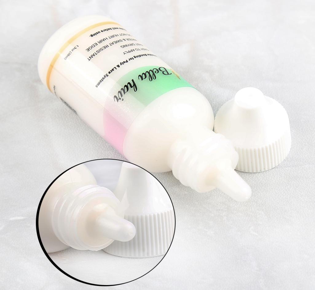 

Hair Replacement Adhesive 13oz Invisible Bonding Glue Extra Moisture Control Light Hold For Poly and Lace Hairpiece Wig Toupee Sy1252423