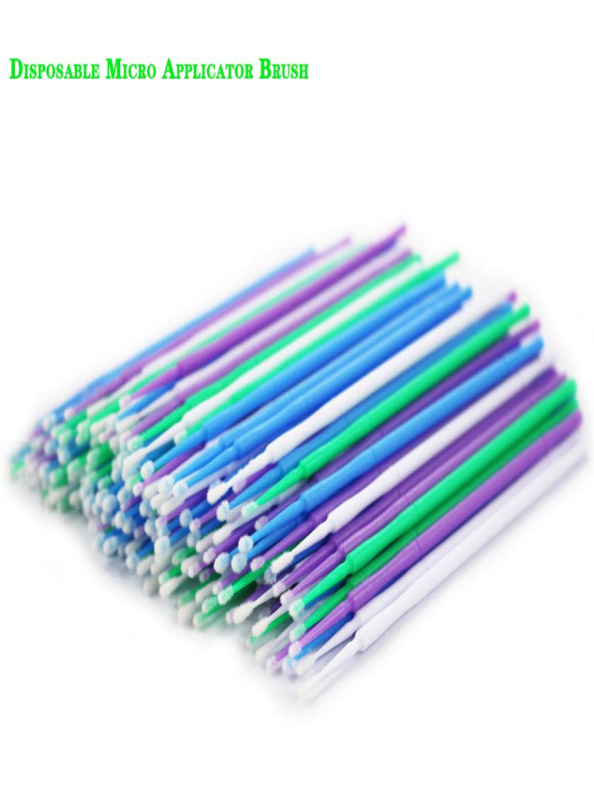 

100pcs Dental Supplies Disposable Micro Applicator Sticks Eyelash Grafting Bendable Sticks Lenth Adjustable9057630