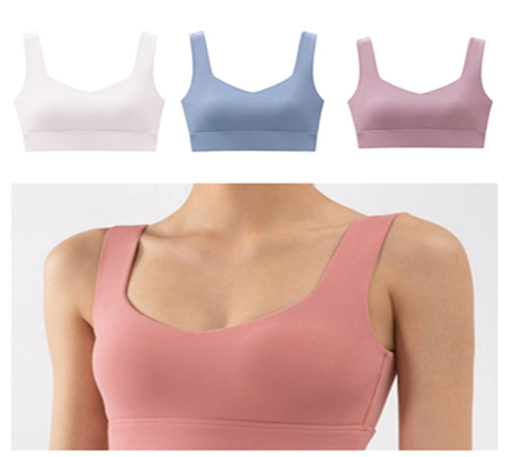 

2022 Align -07 New Yoga Vest Fitness Sports Shockproof Beautiful Back Anti-sagging High Elasticity Tight Bra Yoga Wear Women2151881, White