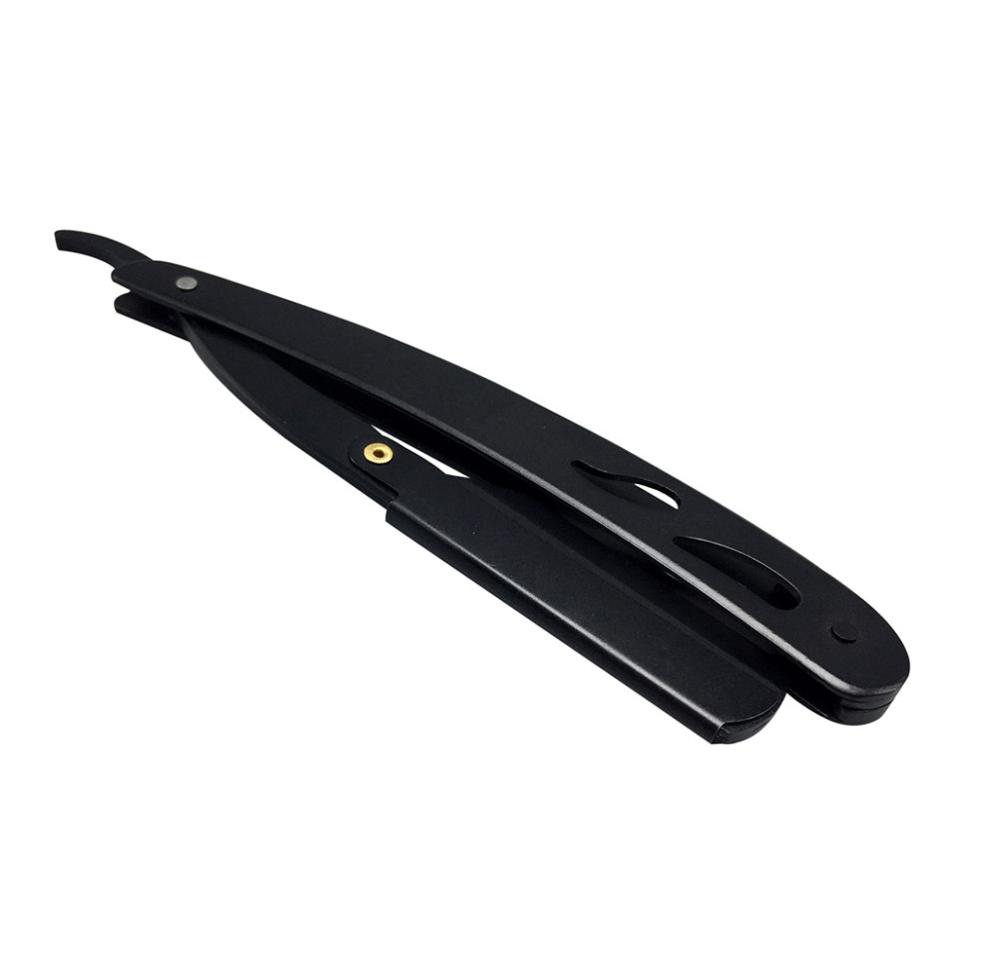 

Men Straight Edge Razor Steel Folding Shaving Barber Hair Removal Tools SK882936119