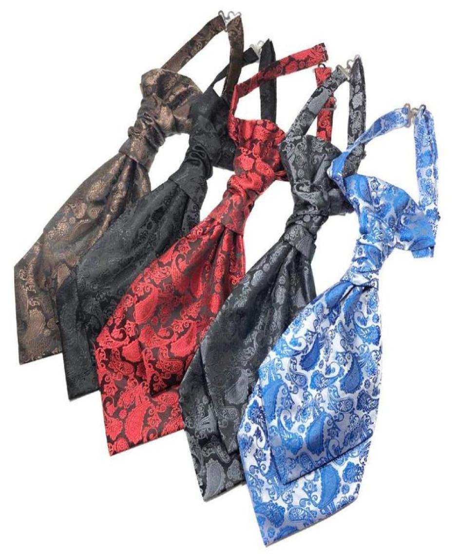 

Bow Ties 3512cm Vest Tie Cravat Man039s Dress Suit Tuxedo Double Hong Kong Knot Neckwear Ascots Gentleman Neckties Party PreT5082968