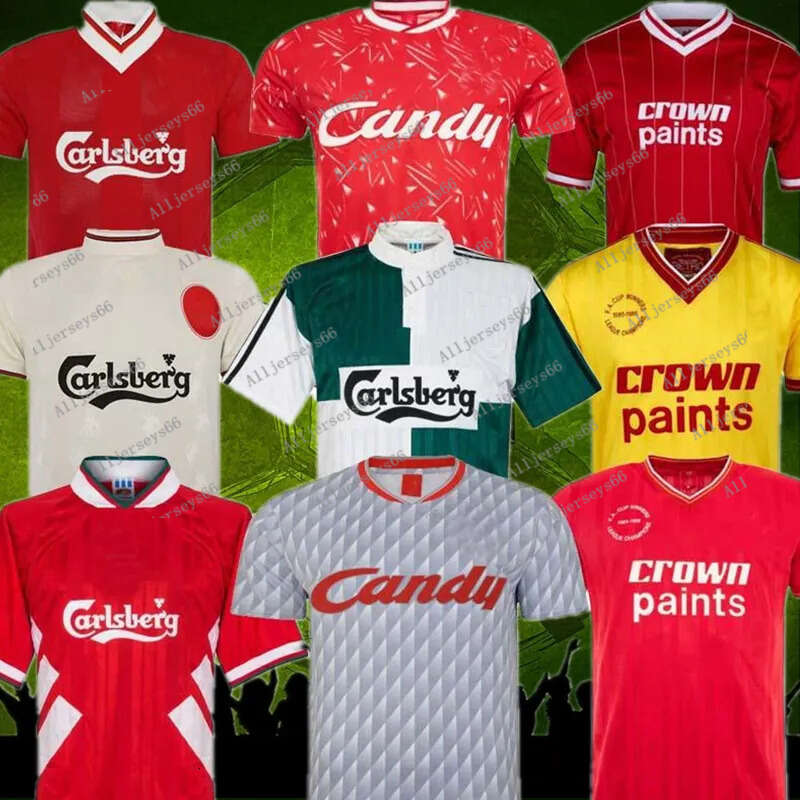 

Dalglish New New Retro Soccer Jerseys Gerrard 2005 Smicer Alonso 10 11 Football Shirts Torres 82 89 91 Maillot 85 86 Kuyt Keane 08 09 Suarez, 93/95 home jersey