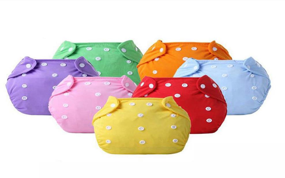 

Reusable Baby Cloth Diaper Washable Adjustable Training Pant Cloth Diaper Baby Ecofriendly Diapers 7 colors KKA78533726480, Clear