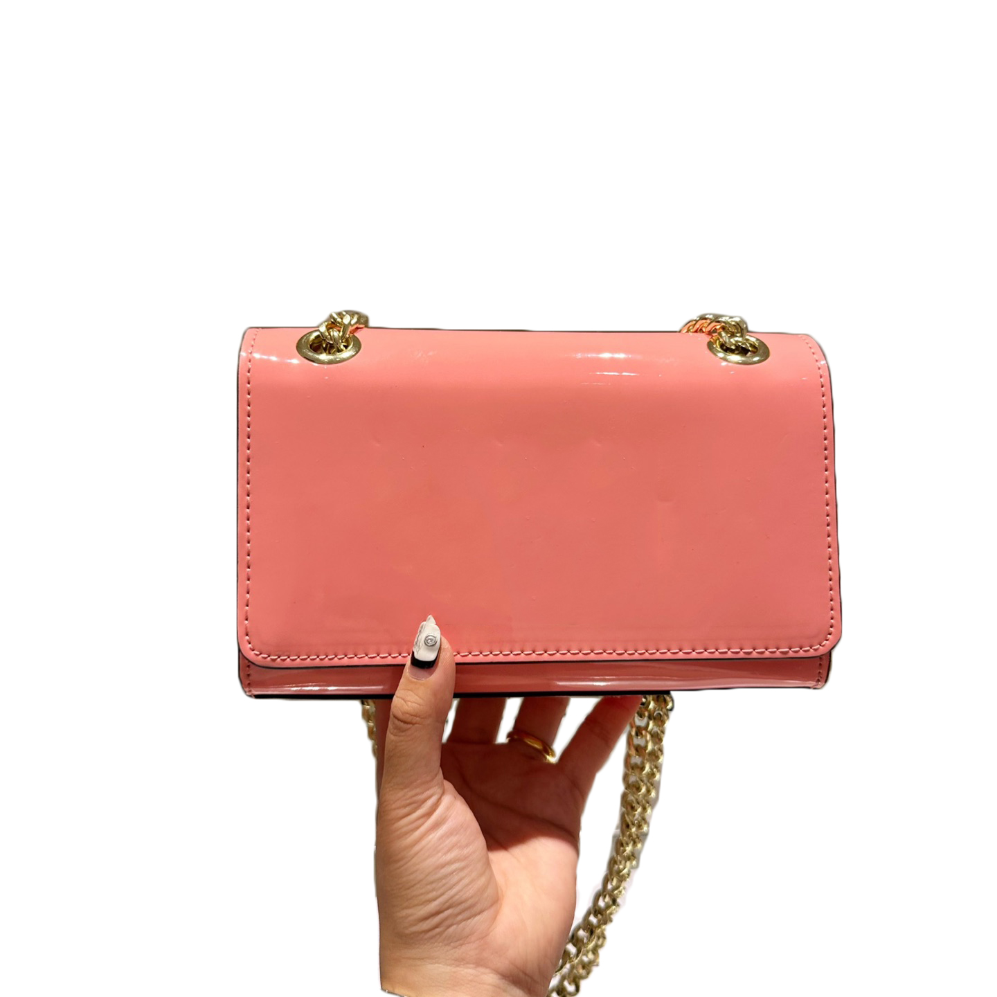 

Top designer women's bags Luxury D new shoulder bag classic quality fabric delicate hardware big logo metal chain, Black