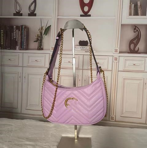 

Foreign Trade All-match Printing High Sense Selenodont Bag Women's French Stick Underarm Bag Shoulder Bag