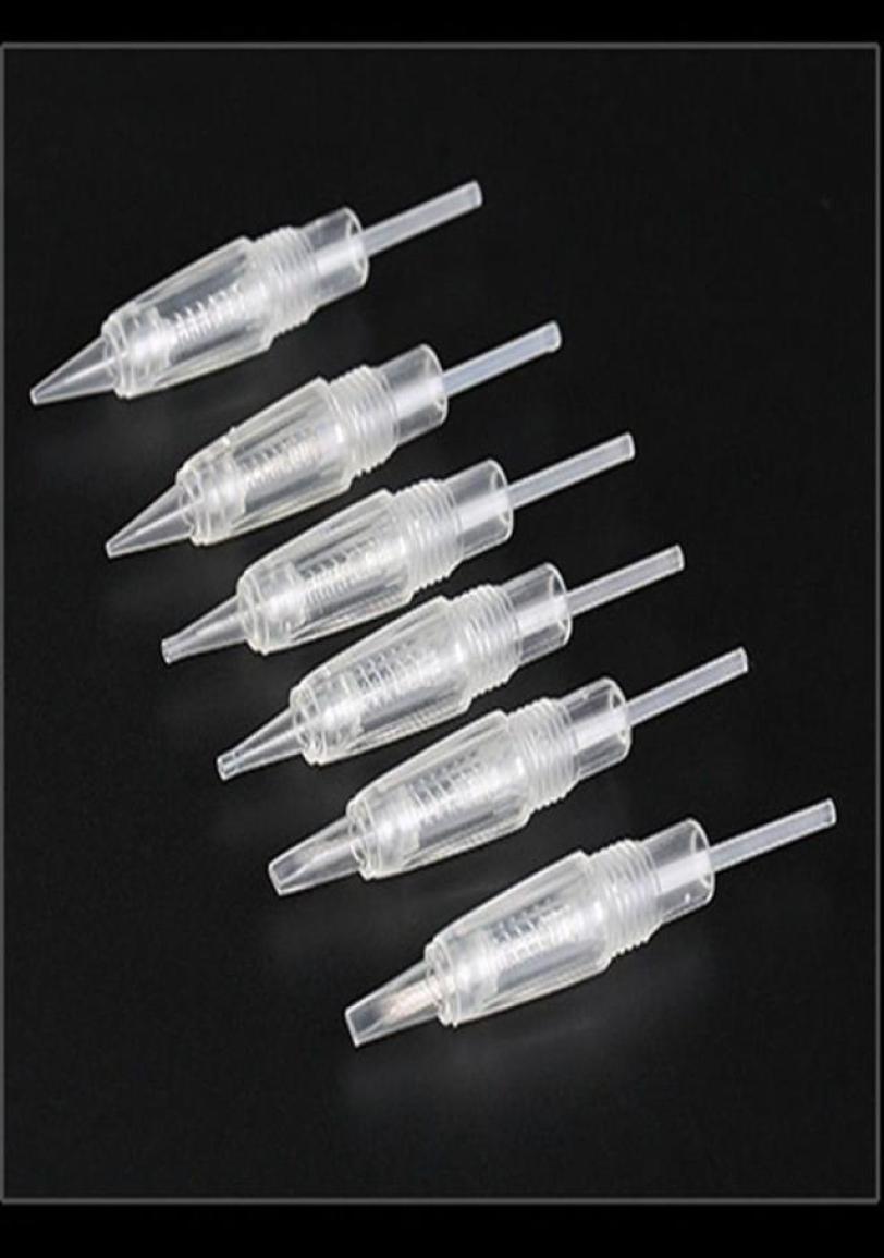 

50pcs Needles Cartridge Tips For Permanent Eyebrow Eyeline Rotary Makeup MTS Tattoo Pen Machine Skin Care Beauty4096717
