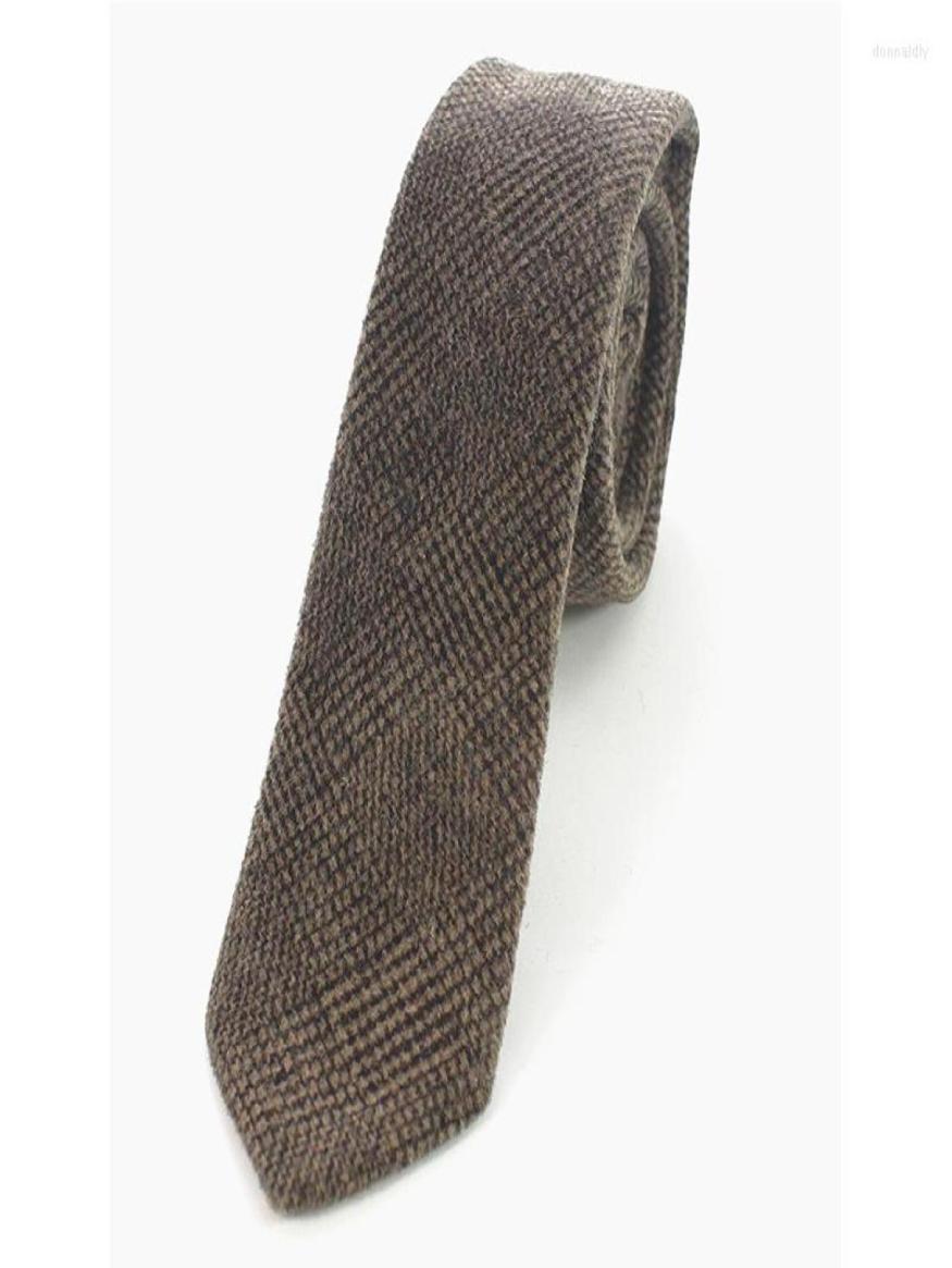 

Bow Ties Quality Wool For Men 6cm Slim Solid Plaid Neck Tie Skinny Vestidos Cashmere Necktie Cravat Accessories Gift Box8628151
