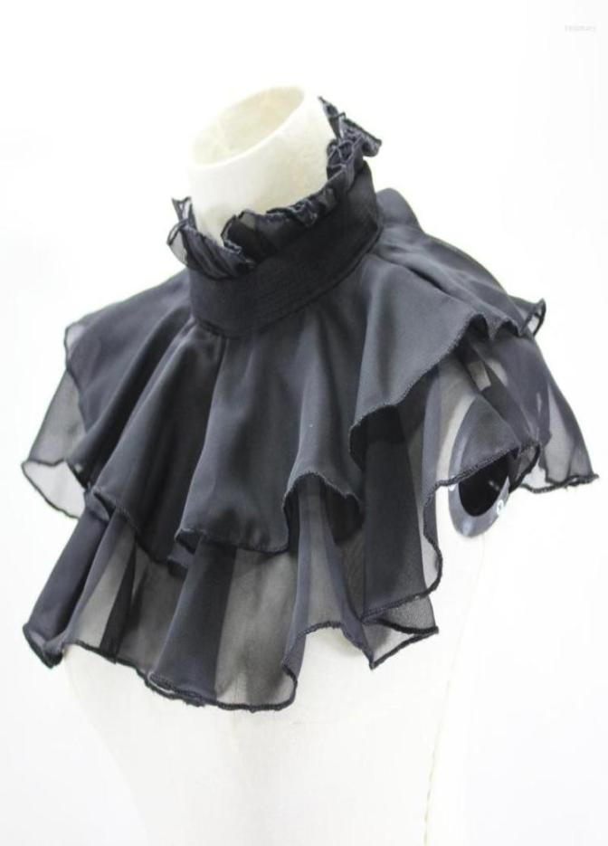 

Bow Ties Vintage Black Detachable Collars Women Fake Necklace Choker Ladies Shirt Sweater Necktie Blouse False Collar Tie7391521