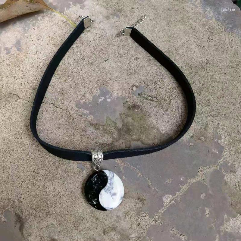 

Choker Chokers Yin Yang Necklace Boho Layering Drop ChokerChokers Gord22