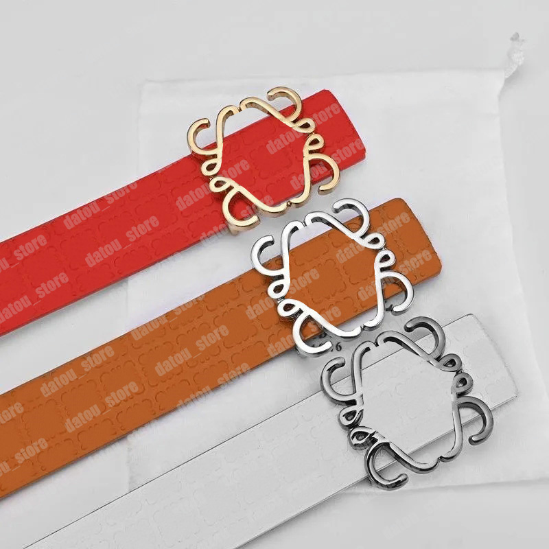 

3.8cm Width Reversible Belts For Man Designer Gold Silver Black Anagram Buckle Leather Luxury Belt Women Waistband Ceintures Mens Designers, White3