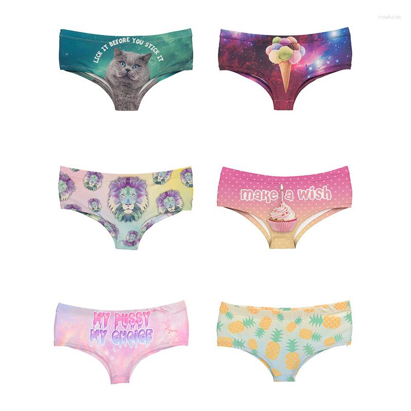 

Women's Panties DeanFire Make A Wish 3D Print Fashion Women Underwear Sexy Briefs Lingerie Girls, 35003