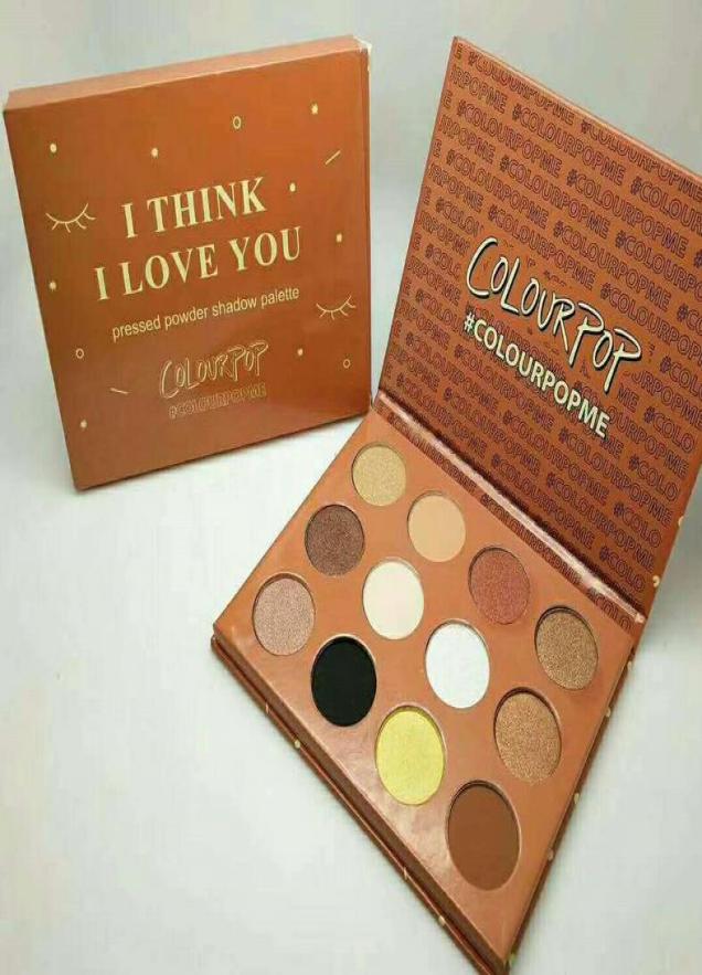 

Charming modeling Cosmetics eyeshadow palettes ColourPop 9 style 12 fashiond color eyeshadow palette epacket8295803, Multi