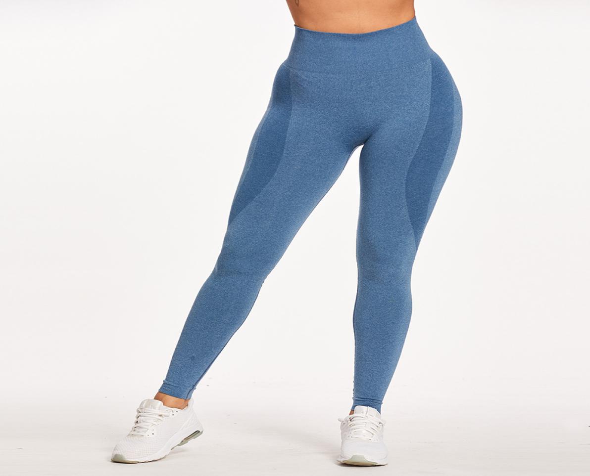 

Women Gym Yoga Seamless Pants Sports Stretchy High Waist Athletic Exercise Fitness Leggings Activewear Leggins9889199, Silver