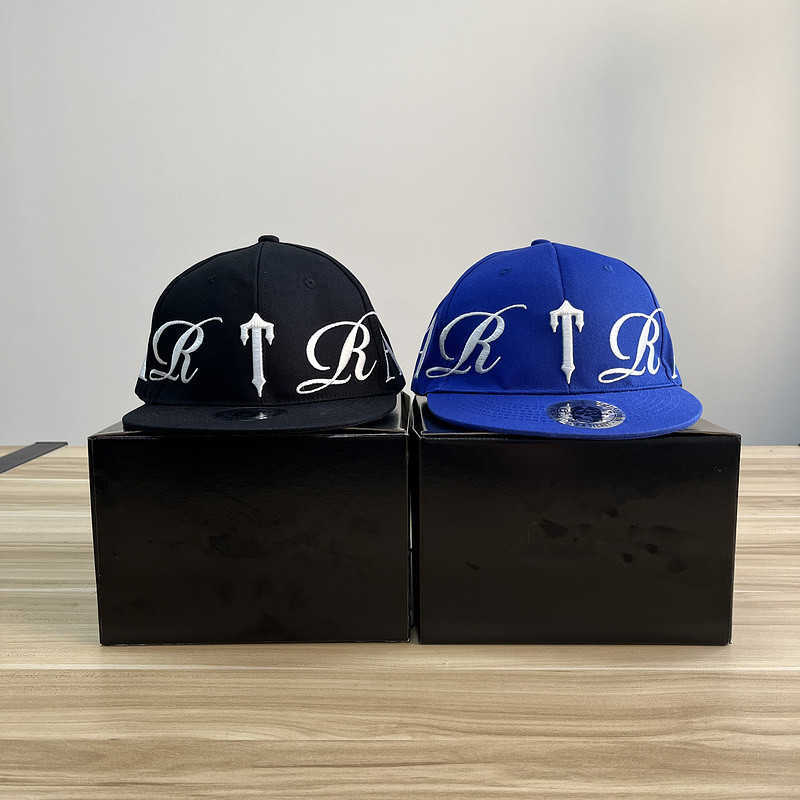 

Trapstar Baseball Cap Letter Embroidered Baseball Cap for Men and Women Couples Fashion Brand Hip Hop Hat Central cee, Blue5