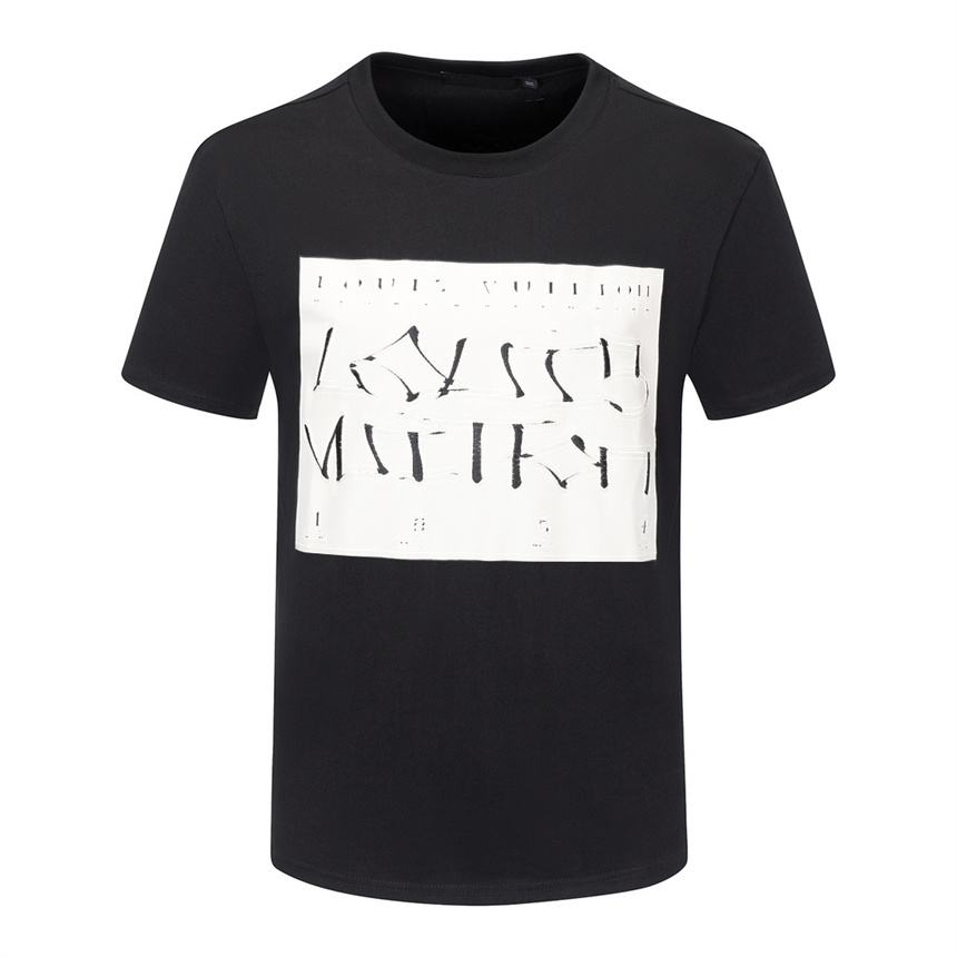 

Spring summer Men's T-shirts Designer Luxury Women's Classic Letter Printed Pure Cotton Short Sleeve Casual Cotton Tshirt Top 2 Color choose M-3XL