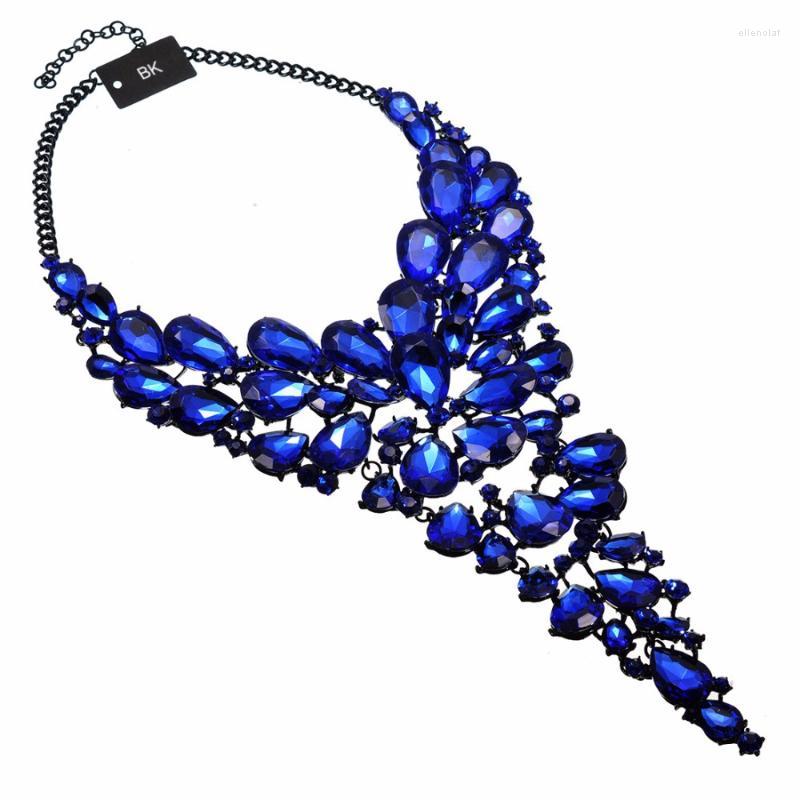

Choker Chokers Multicolor Fashion Jewelry Acrylic Statement Bib Chain Pendant Cluster NecklaceChokers Gord22