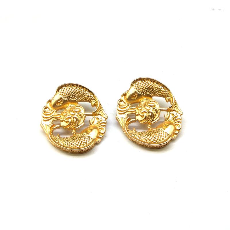 

Stud Earrings European And American Style Jewelry Fashion Temperament Personality Hollow Out Simple Classic Versatile A47-6