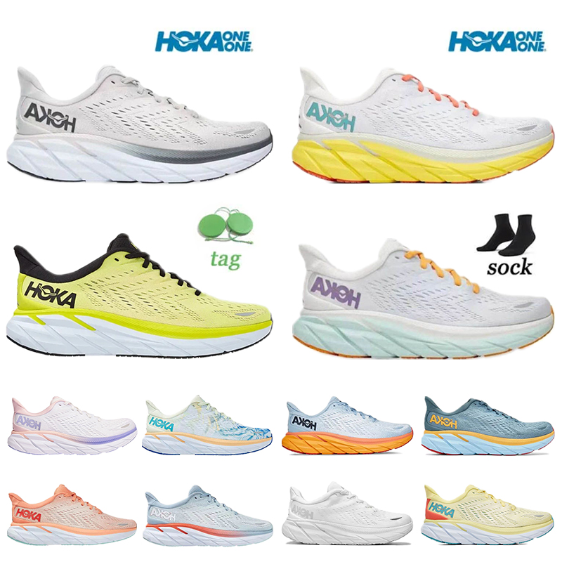 

hoka one Bondi 8 Clifton 9 Athletic hokas free people Running Shoes Runner Carbon x2 Triple Black White Light Blue Sports Trainers Lifestyle Shock Absorption, 11
