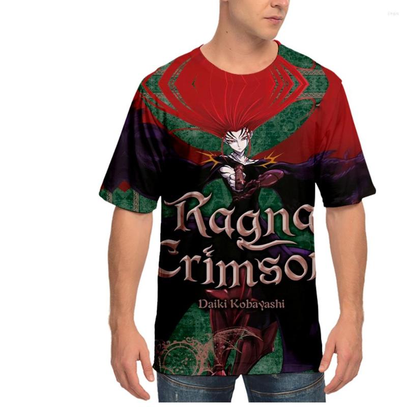 

Men's T Shirts Ragna Crimson T-shirt Short-sleeved Women Men Vtuber Fashion Summer Tee, Style6