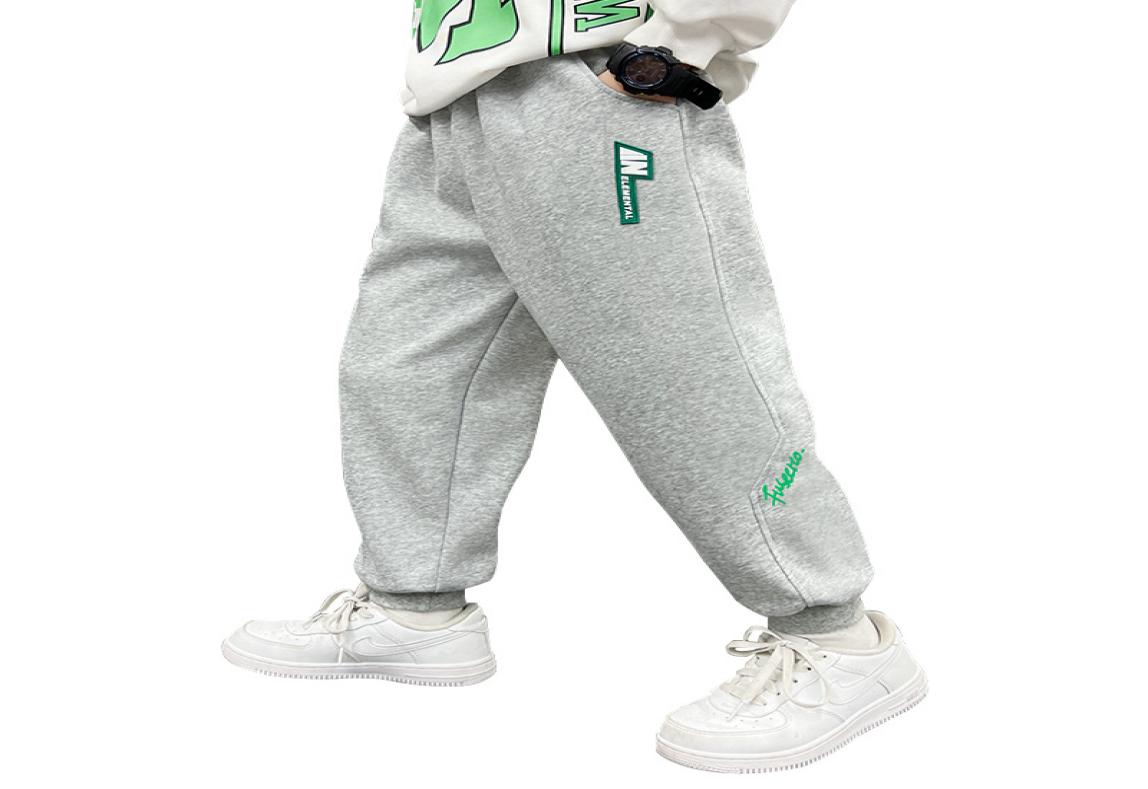 

Kids Pants Trousers Boys039 Pants Spring and Casual Sports Autumn Long Children039s Sweatpants Trend8229726, Black
