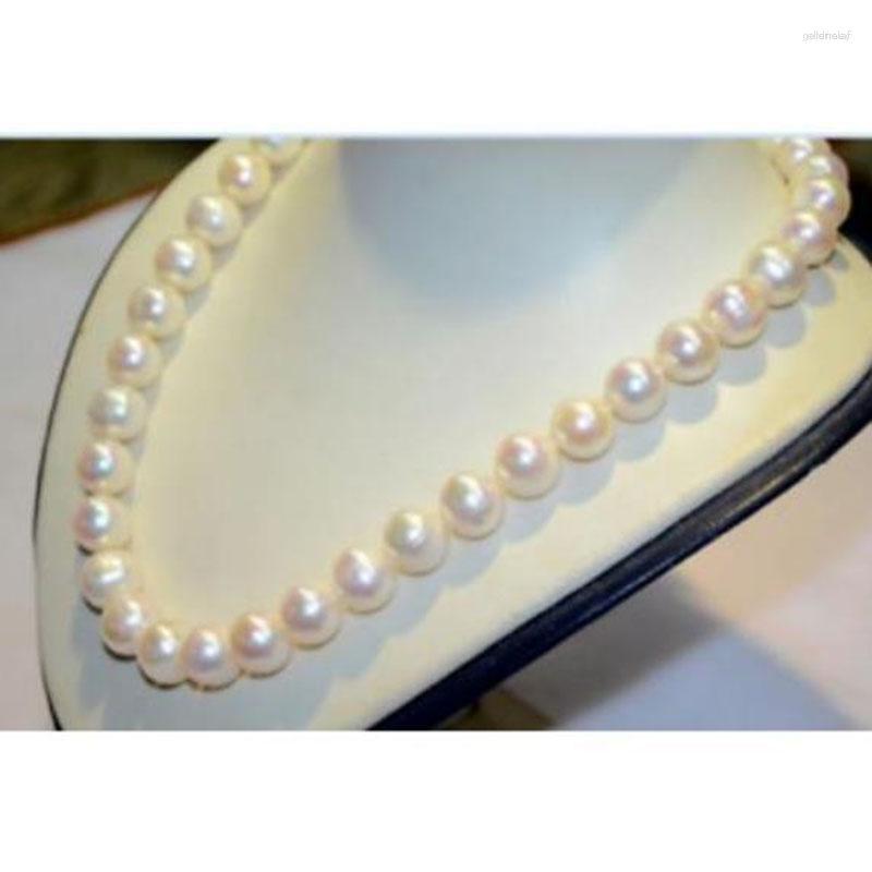 

Chains Classic 10-11mm South Sea Round White Pearl Necklace 18inch14k/20