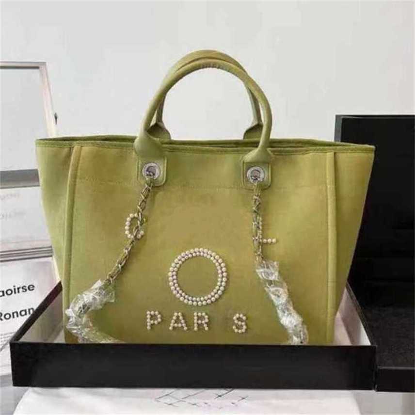 

Luxury Women's Hand Beach Bag Embroidered Canvas Chain Backpack Evening Handbags Pearl Big Ladies Small Backpacks QEMG us outlet online 70% off YMR2