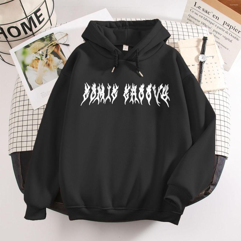 

Women's Hoodies Women Hoodie Gothic Casual Punk Plus Size Sweatshirt Streetwear Kpop Loose Long Sleeve Hip Hop No Pocket Hooded Fun Ulzzang, Coffee