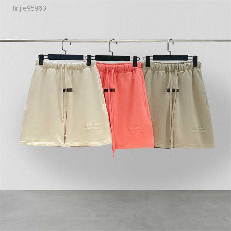 

23s New Men' Shorts Highs Quality Fashion Fogs Brand Sweatpants Men Joggers Cotton Designer Casual Pantsb8yk2332, Beige